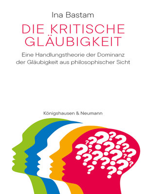 cover image of Die kritische Gläubigkeit
